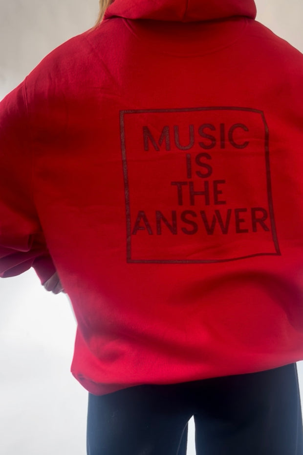 Music is the answer Hoodie