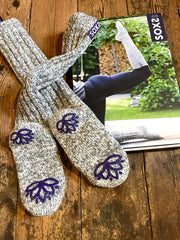 Mystical Purple label sokken | Kniehoogte